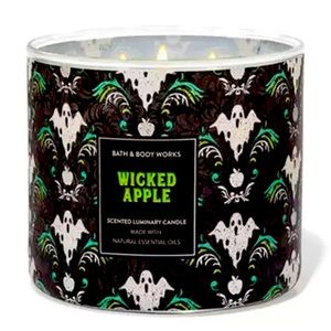 Wicked Apple Candle BBW NWT Bath & Body Works